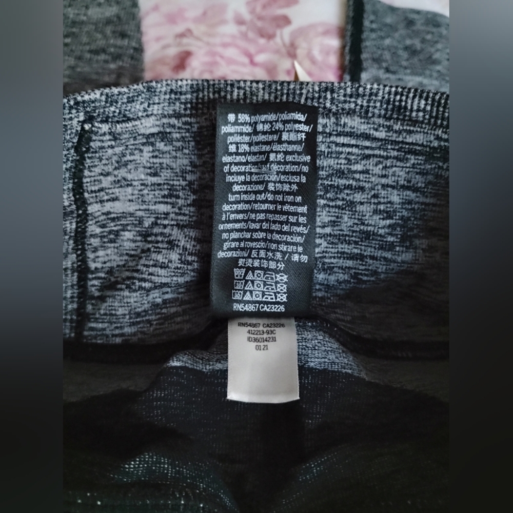 Victoria's Secret PINK Active Gray & Black Seamless Joggers SIZE X-SMALL 🆕 - Picture 9 of 12